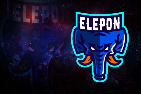 Blue Elephant E-Sport Logo: A Perfect Gaming Brand