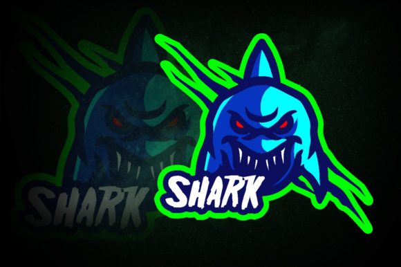 Blue Shark E-Sport Logo: A Versatile and High-Quality Design for Your Gaming Team