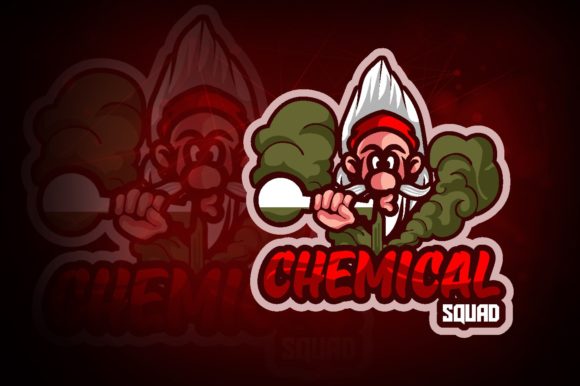 Chemical E-Sport Logo for Your Gaming Brand