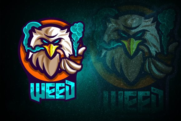 Discover the Versatile Weed Eagle E-Sport Logo for Your Gaming Team