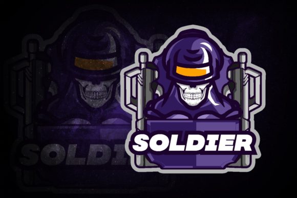 Enhancing Your Gaming Brand with the Purple Soldier E-Sport Logo