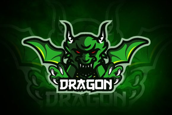 Flaying Dragon E-Sport Logo: Elevate Your Gaming Brand