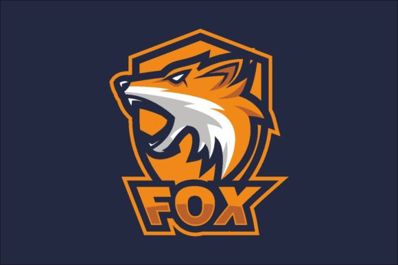 Fox Illustration Logo Graphic Vector