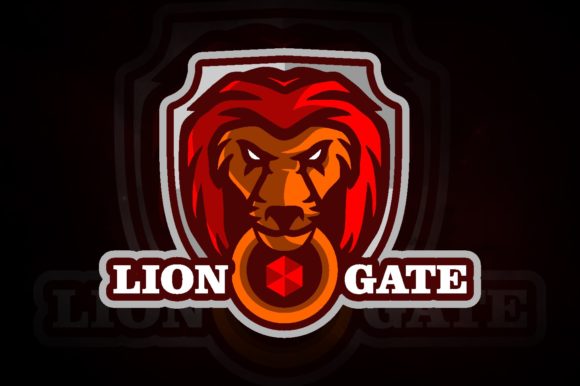 Lion Gate E-Sport Logo: Perfect for Your Gaming Brand