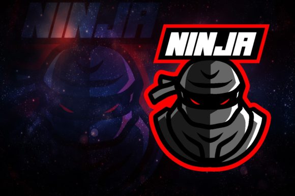 Ninja E-Sport Logo Graphic: A Versatile Design for Your Gaming Team