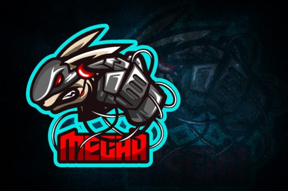 Rabbit Robot E-Sport Logo: Elevate Your Gaming Brand