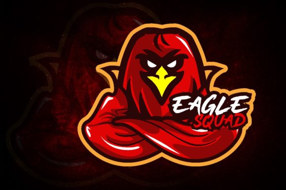 Red Eagle E-Sport Logo: A Perfect Fit for Your Gaming Team and Brand