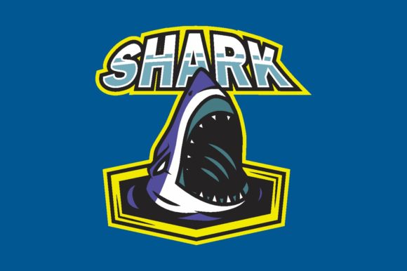 Shark Illustration Logo Graphic Vector: A Versatile Choice for Gaming and E-sport Teams