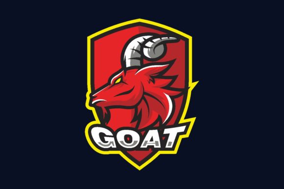 Unleash Creativity with the Goat Illustration Logo Graphic Vector