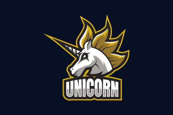 Unleash Creativity with the Unicorn Illustration Logo Graphic