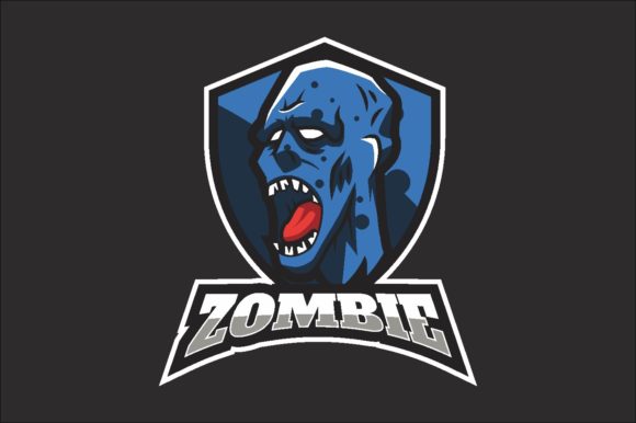 Unleash Creativity with Zombie Illustration Logo Vector
