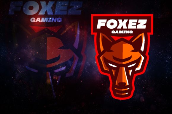 Unleash Your Gaming Team's Identity with the Foxes E-Sport Logo Graphic