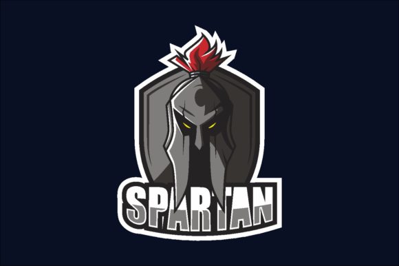 Unleash Your Gaming Team's Potential with Spartan Illustration Logo Graphic Vector