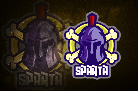 Unleash Your Team's Potential with Soldier Sparta E-Sport Logo