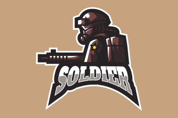 Unlocking Creativity with Soldier Illustration Logo Graphic Vector
