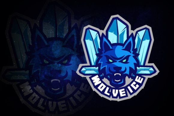 Wolfe Ice E-Sport Logo: Perfect for Your Gaming Team
