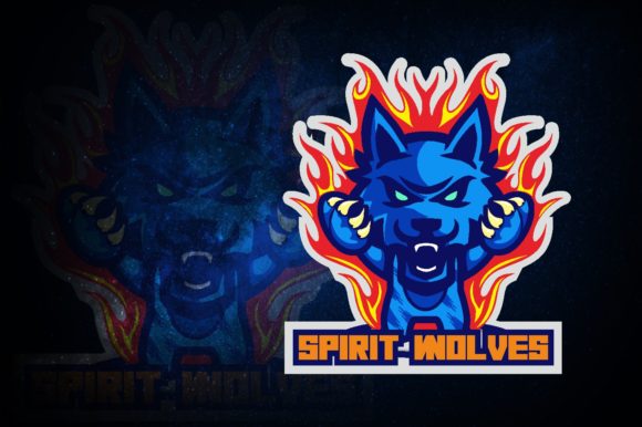 Wolfe Spirit E-Sport Logo: Perfect for Your Team